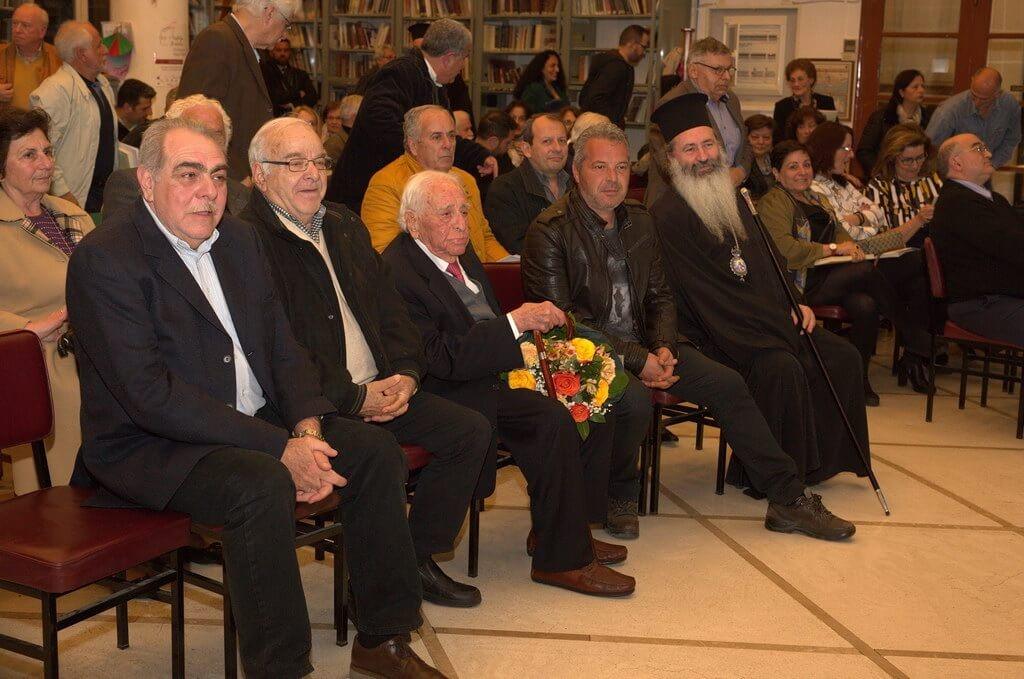Από την εκδήλωση της βράβευσης στην Κοργιαλένειο (8-3-2019)